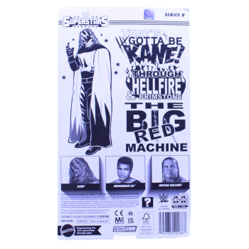 WWE Superstars Kane Retro Figur Mattel 2024 OVP | Hoppla-Stuff